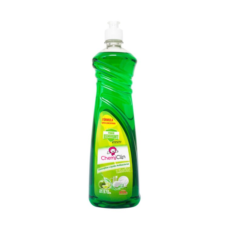 Lavavajillas Líquido Antibacterial Aroma Límon 970ml