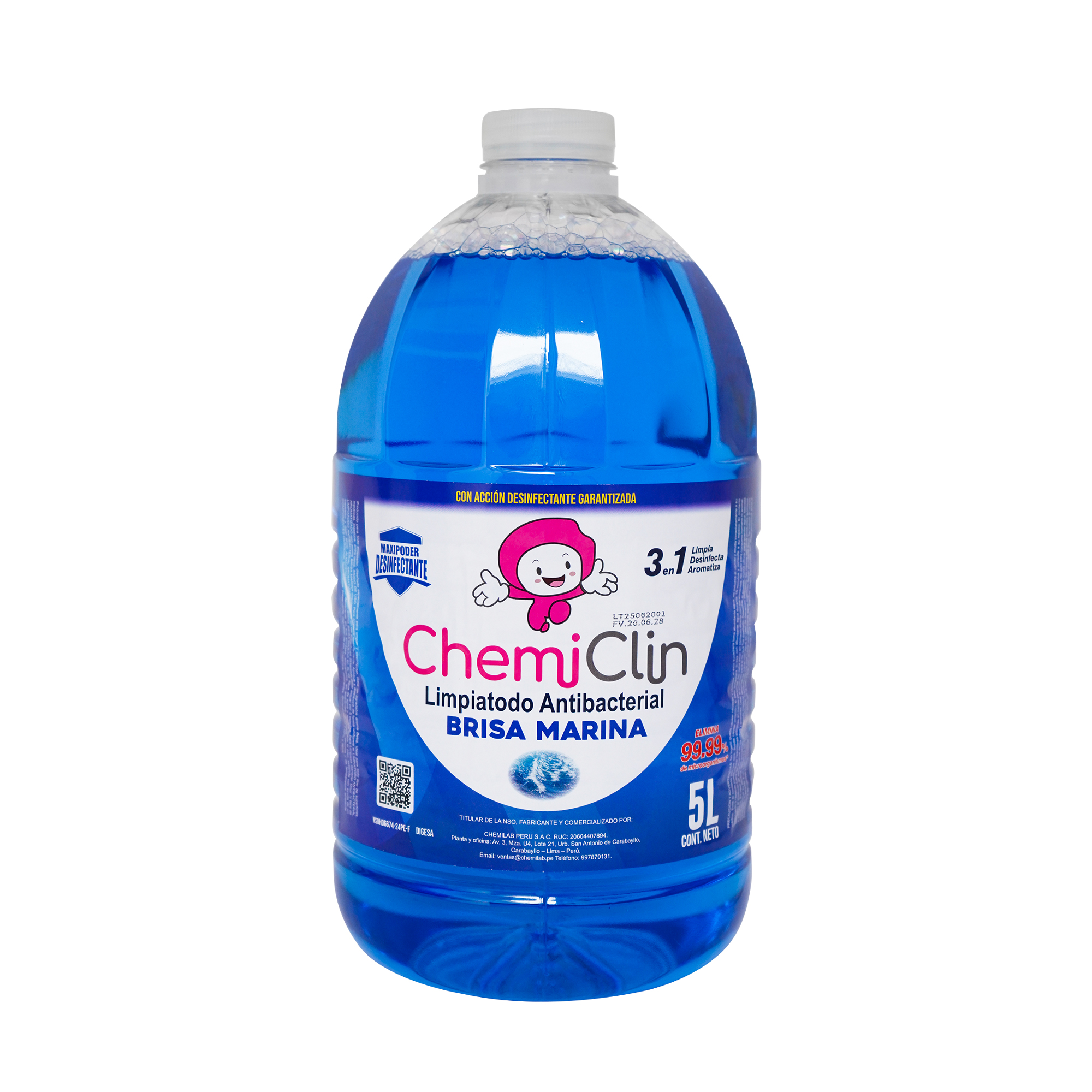 Limpiatodo Antibacterial 5 Litros - Brisa Marina