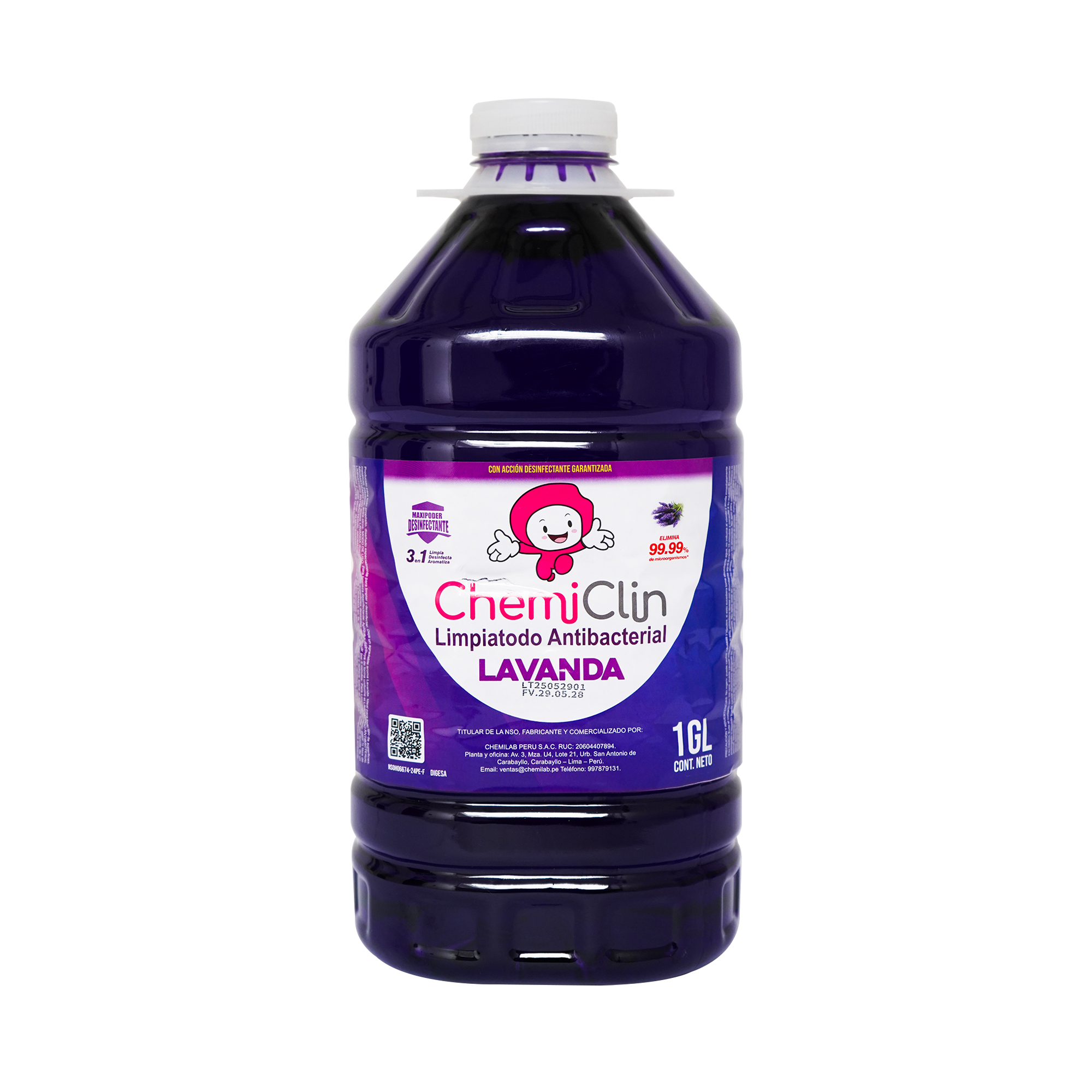 Limpiatodo Antibacterial 1 Galón - Lavanda