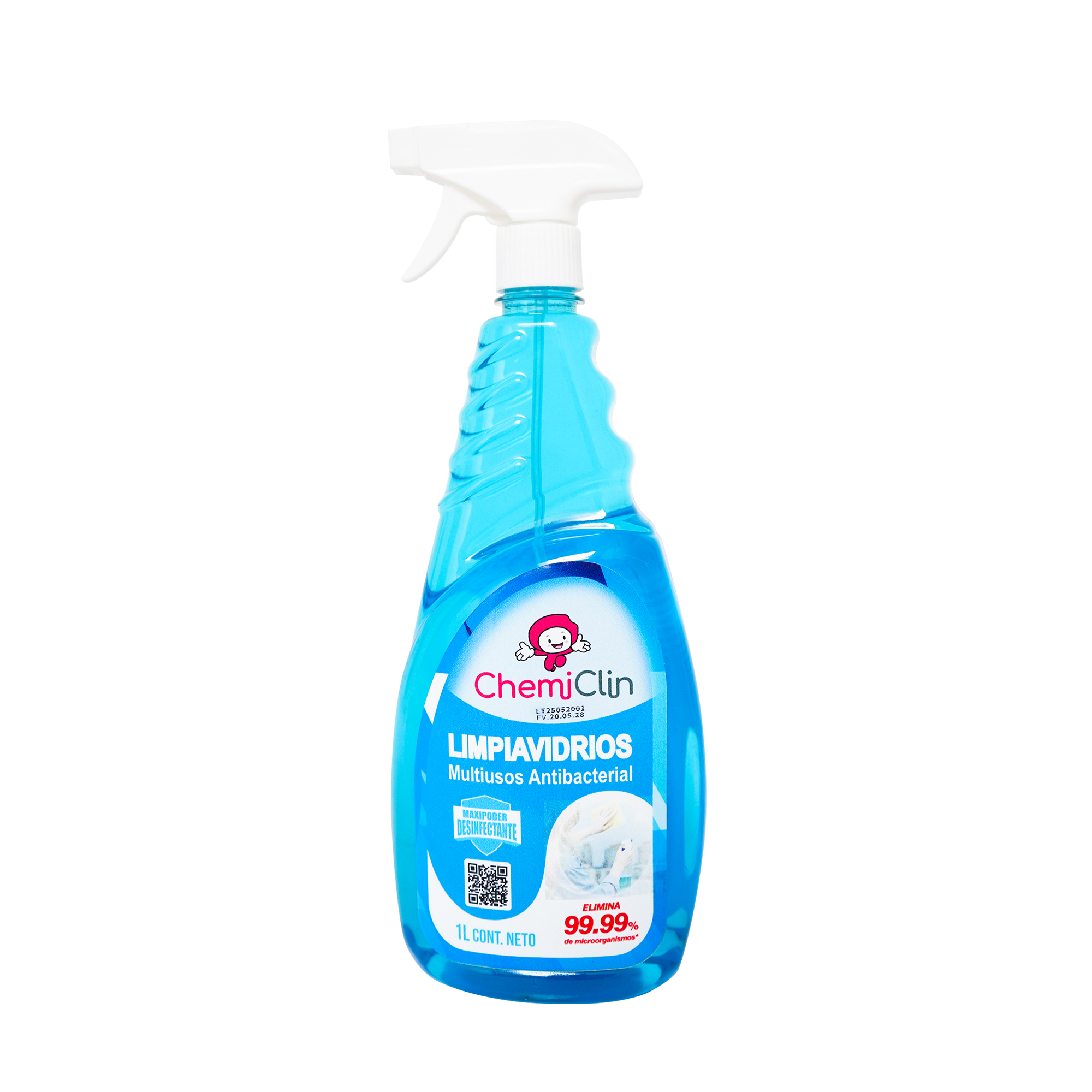 Limpiavidrios Multiusos Antibacterial 1 Litro