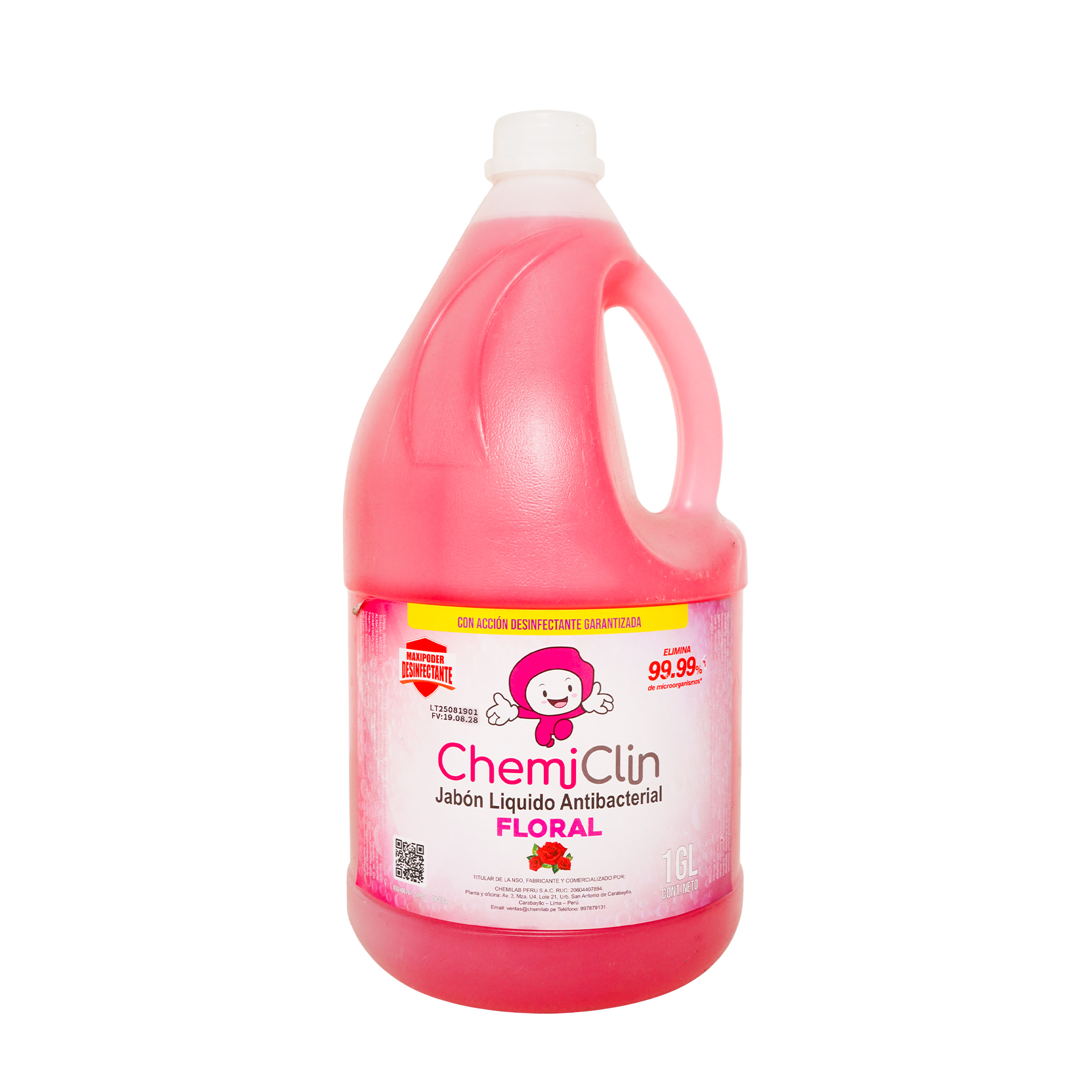 Jabón Líquido Antibacterial 1 Galón - Floral
