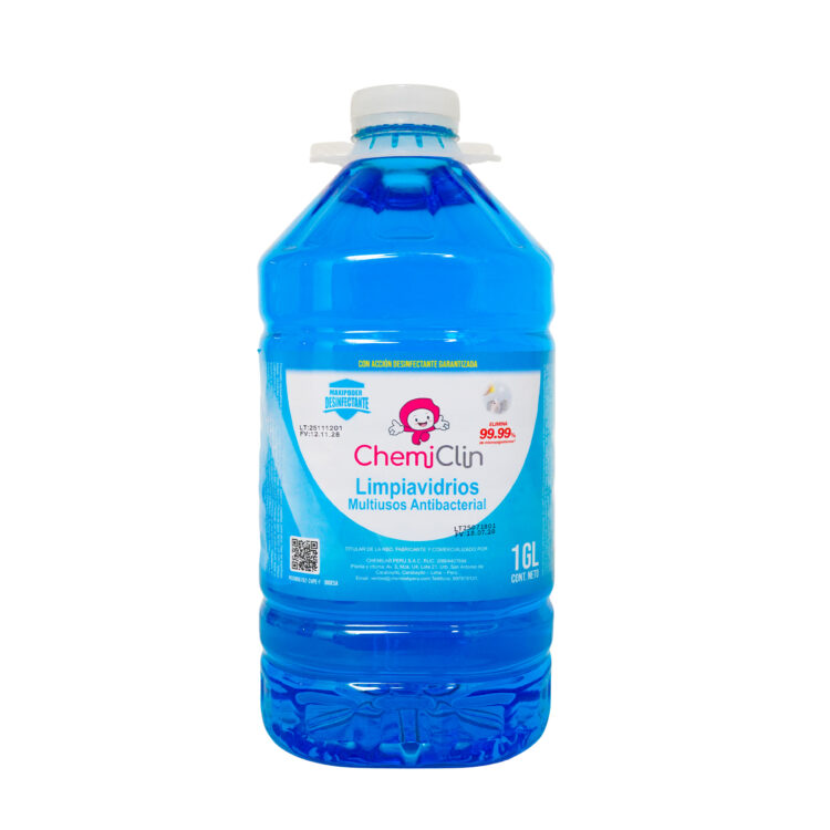 Limpiavidrios Multiusos Antibacterial 1 Galon (PET)
