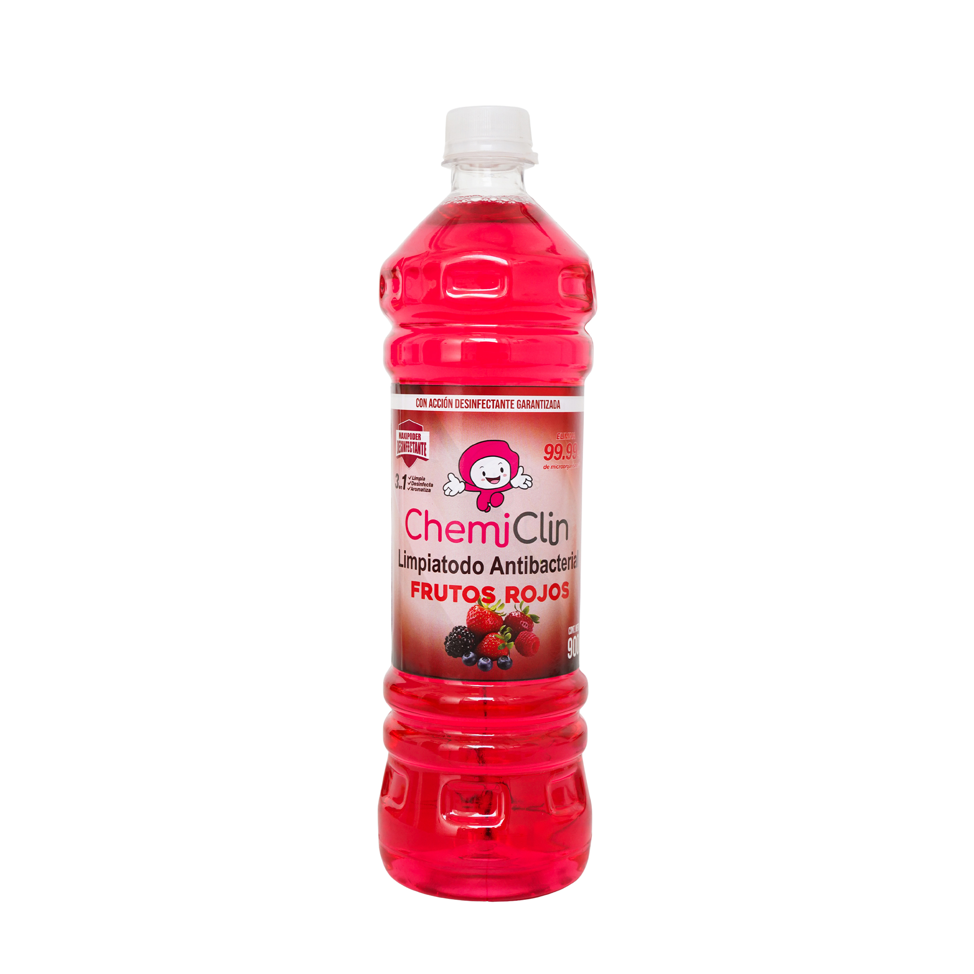 Limpiatodo Antibacterial 900ml - Frutos Rojos